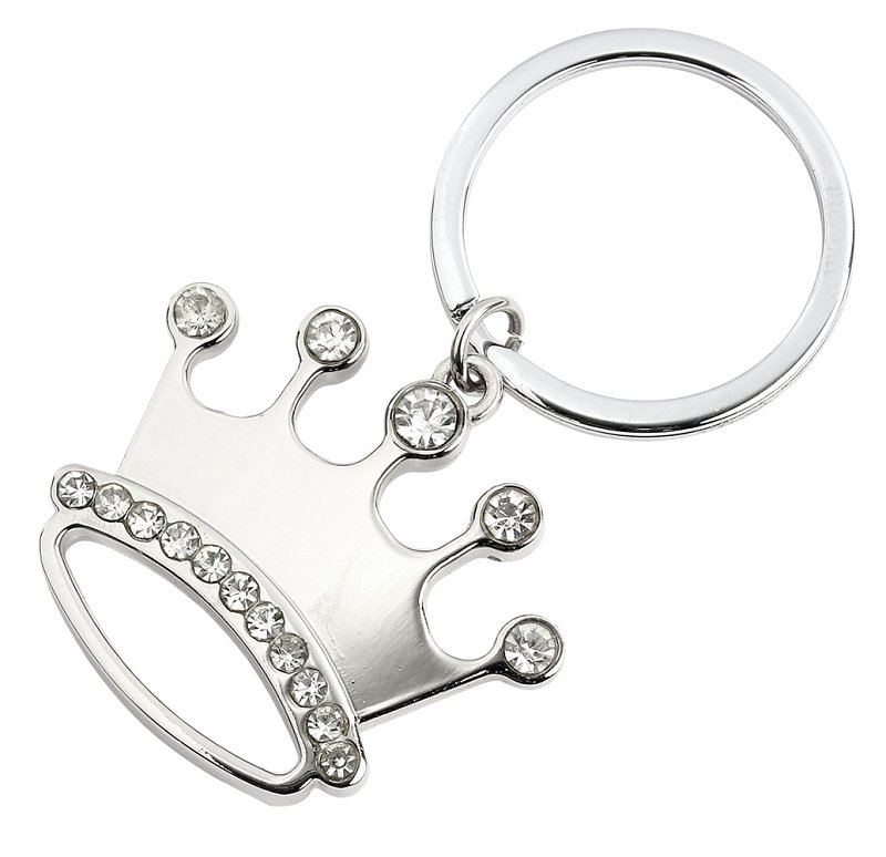 [7216609] KEYCHAIN KEY RING CROWN JEWEL 
