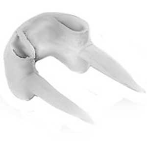 STAPLE INSULATED WHITE 5/8IN  