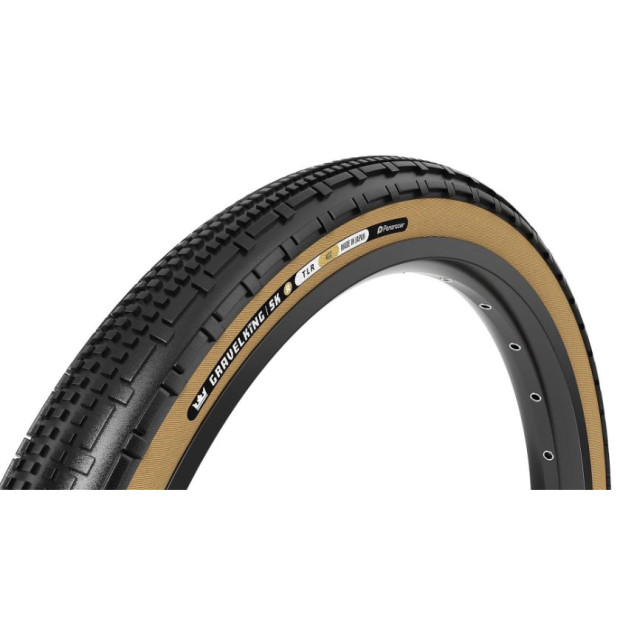 700x40C GRAVELKING SKR BLK/AMBER  TUBELESS BEADLOCK
