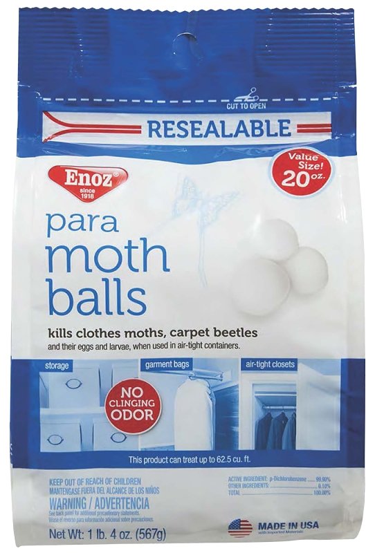 [9251158] MOTH BALL BAG 20OZ            