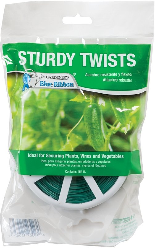 TWIST TIE W/CUTTER PLSTC 164FT
