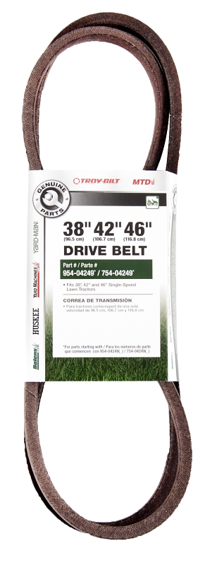 BELT DRIVE F/38/42/46IN MOWER 