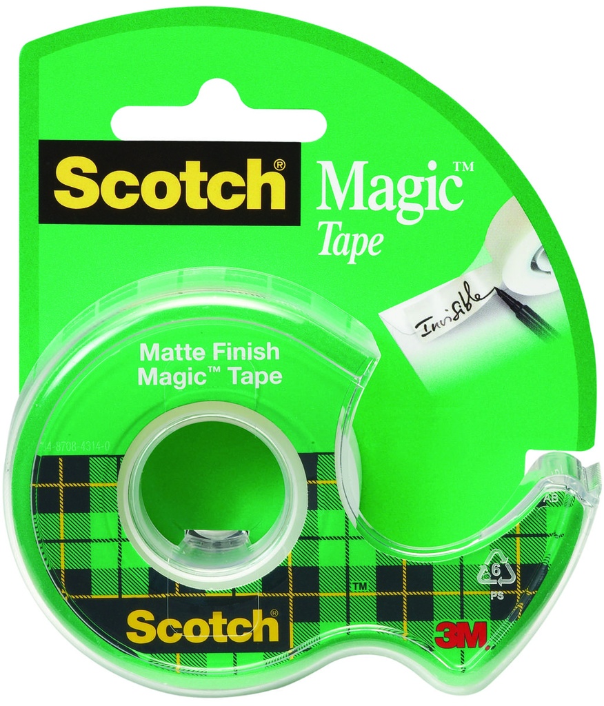 TAPE TRANSPARENT 3/4X300IN    
