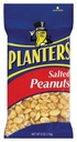 SALTED PEANUTS PLANTERS 6OZ   