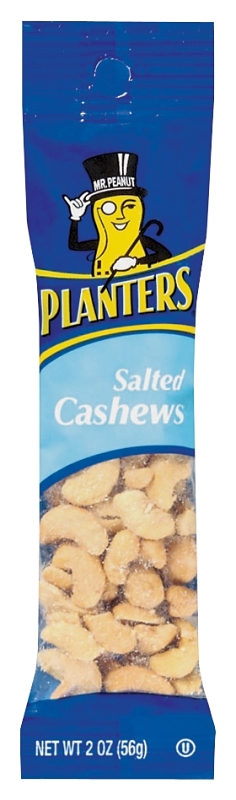 SALTED CASHEWS PLANTERS 2OZ   