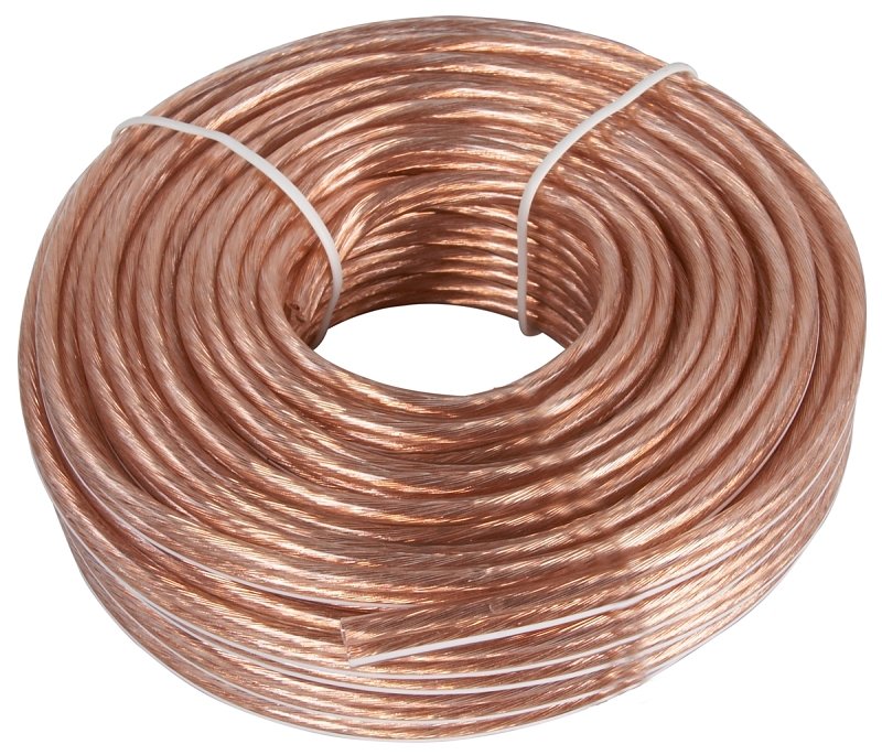 [2756666] WIRE SPEAKER 18GAU 50FT CLEAR 