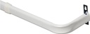 CURTAIN ROD 48-86 3IN CL SNGL 