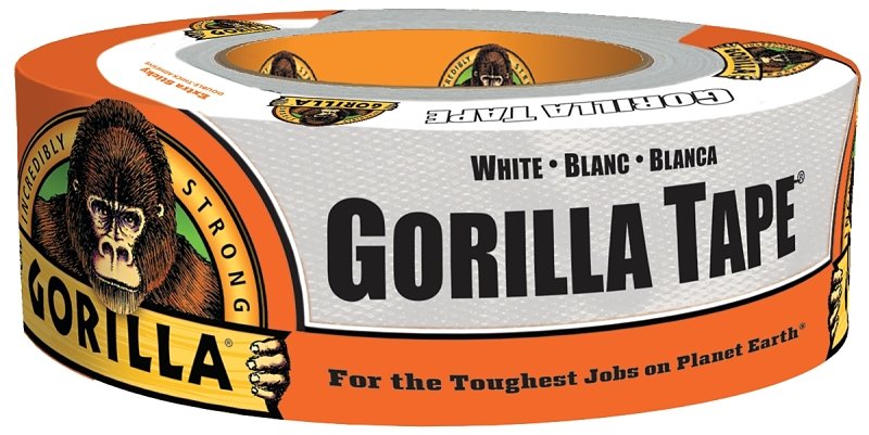 [5122015] TAPE WHITE GORILLA 10YD       