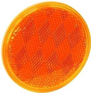 [6448666] REFLECTOR AMBER 3IN           