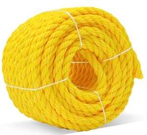 ROPE POLYP TWST YEL 1/2INX50FT