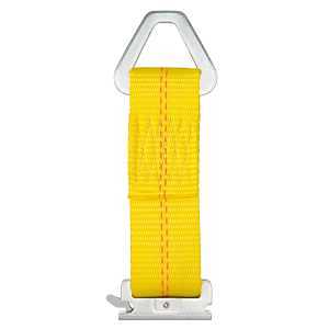 E-TRACK TIE-OFF STRP YEL 2X7IN