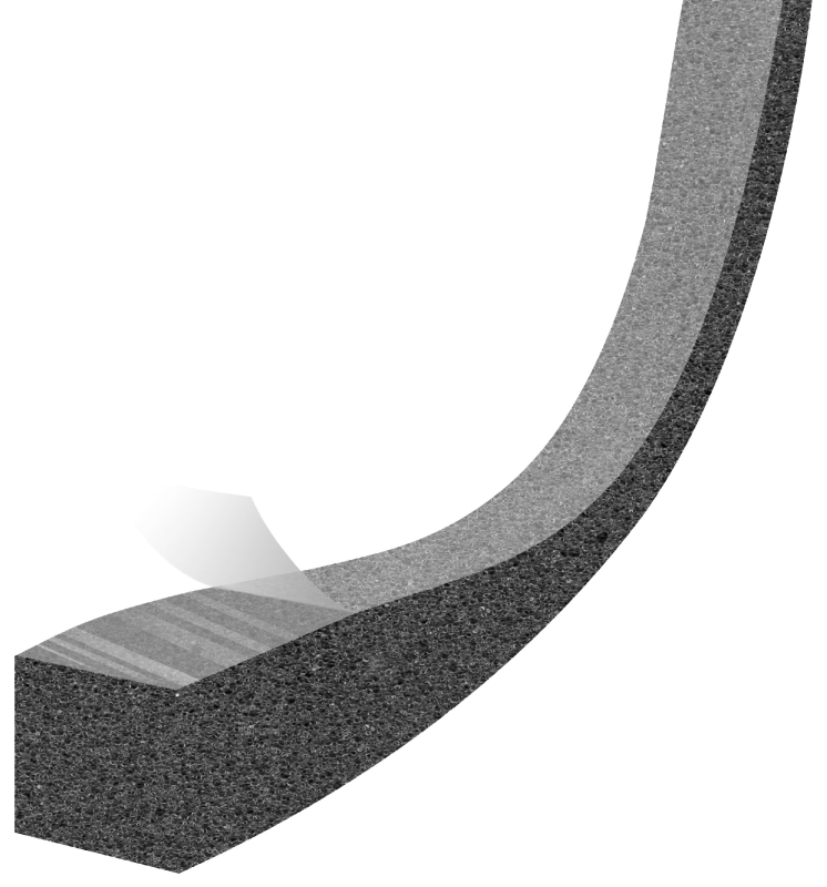 TAPE EXP FOAM BLACK 1INX13FT  