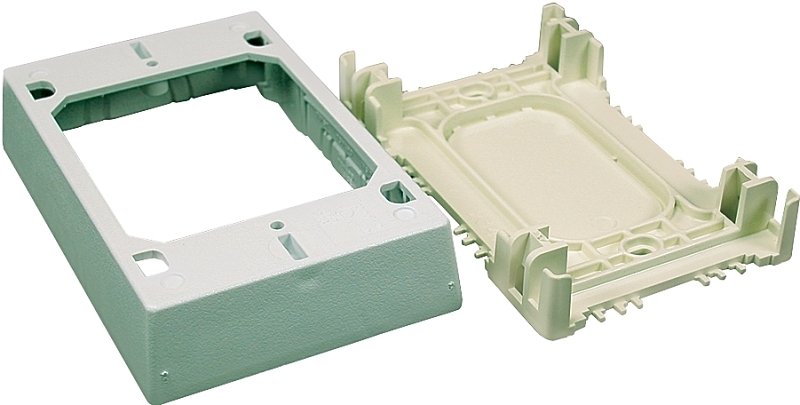 [4042677] 1-3/4IN WHITE XDEEP OUTLET BOX