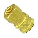1/4 QUICK CONNECT SOCKET BRASS