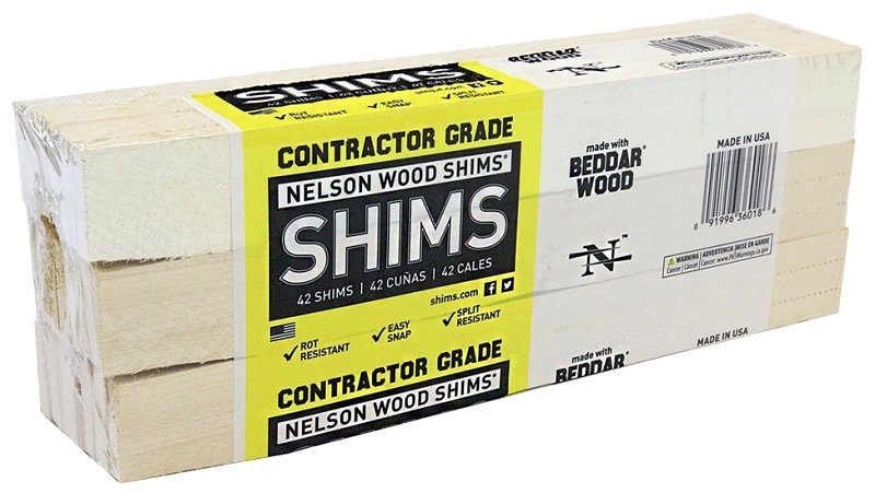 12" CONTRACTOR SHIMS          