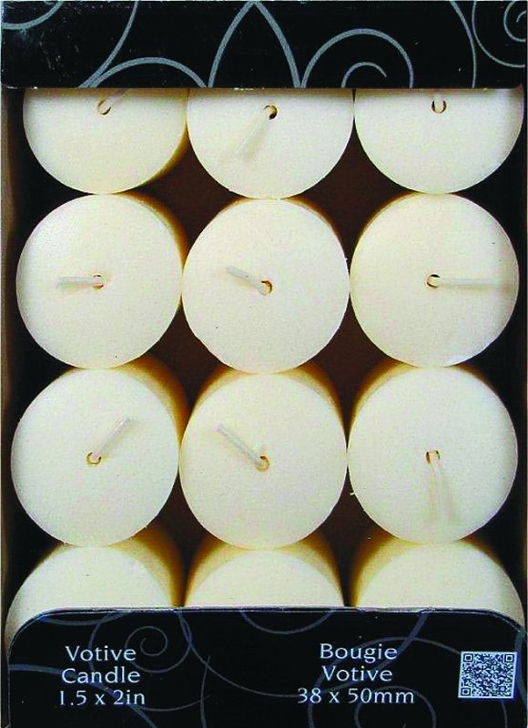 [4793733] 15X2 FLAT VOTIVE VANILLA SWI  