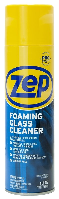 [4555017] 19OZ ZEP FOAMING GLASS CLEANER