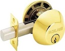 2-CYLINDER DEADBOLT K4 LT BRSS