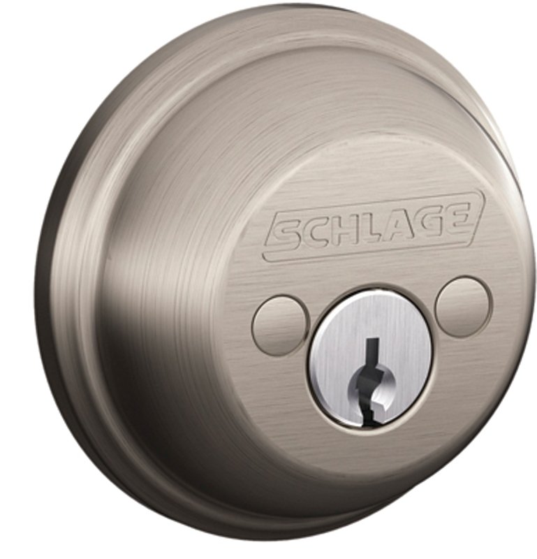 [6674329] 2-CYLINDER DEADBOLT K4 S NICKL