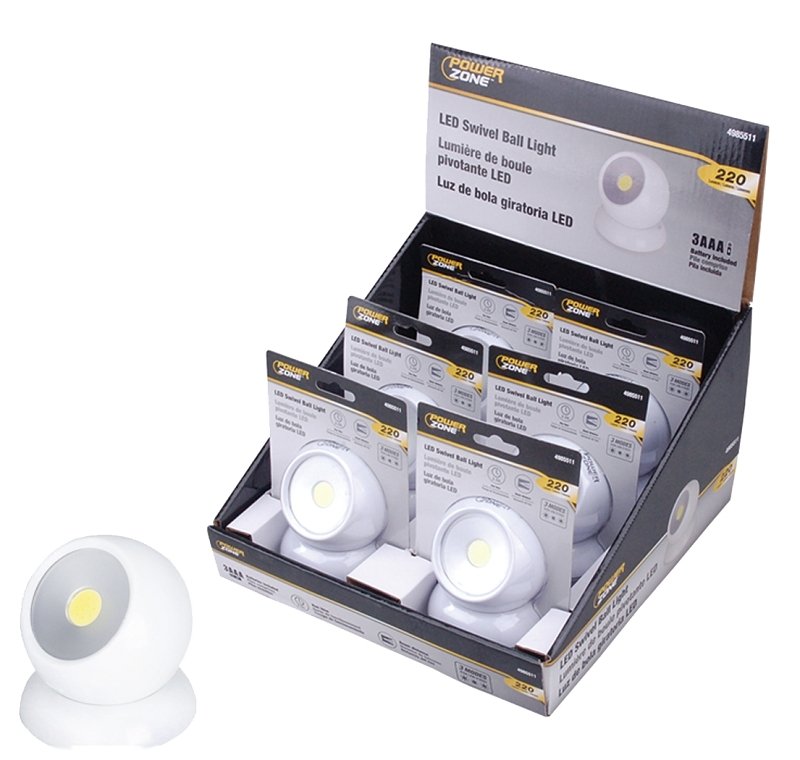 [4985511] 220L LED SWIVEL BALL LIGHT    