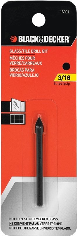 3/16IN GLASS/TILE DRILL BIT   