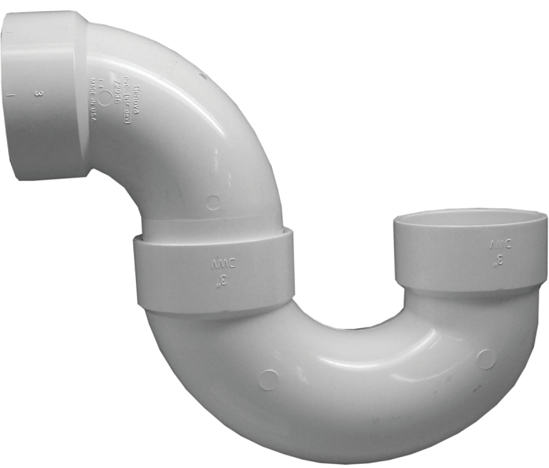 3IN SCH40 PVC-DWV P-TRAP      