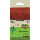 3X24IN 40GRIT ALUM OX BELT 2PK