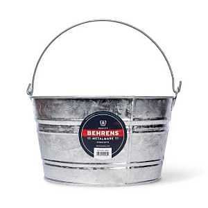 [6231195] 4GAL HOTDIP METAL SCRUB TUB   