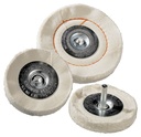 4"CUSH SEWN MOUNTED BUFF WHEEL