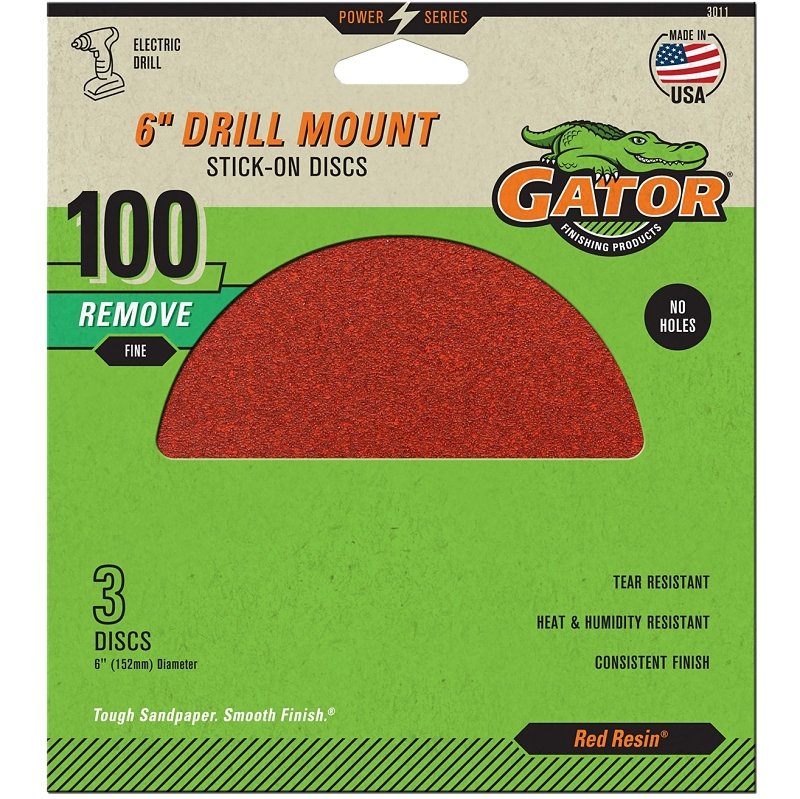 [2813798] 6IN 100GRIT PSA DISC 3PK      