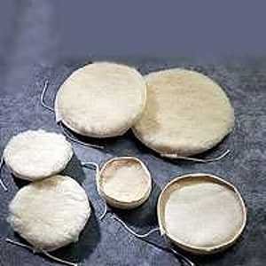 [3012218] 6" TIE-ON LAMBS WOOL BONNET5/8