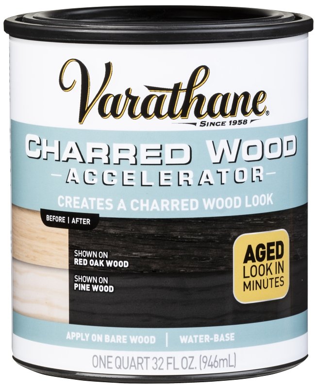 ACCELERATOR CHARRED WOOD 1QT  
