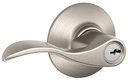 ACCENT ENTRY LEVER K4 STN NCKL