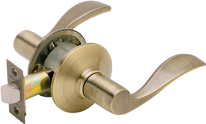 ACCENT PASSAGE LEVER ANT BRASS