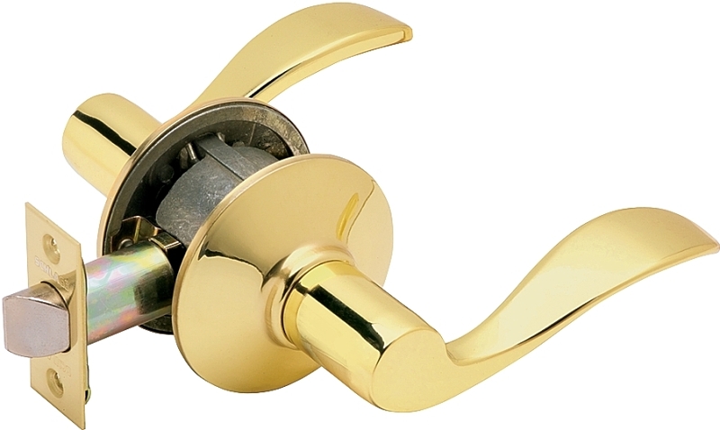 ACCENT PASSAGE LEVER BRT BRASS