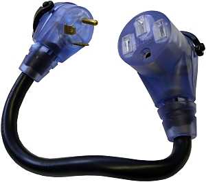 ADAPTER 30MALE/50FEMALE 18IN  