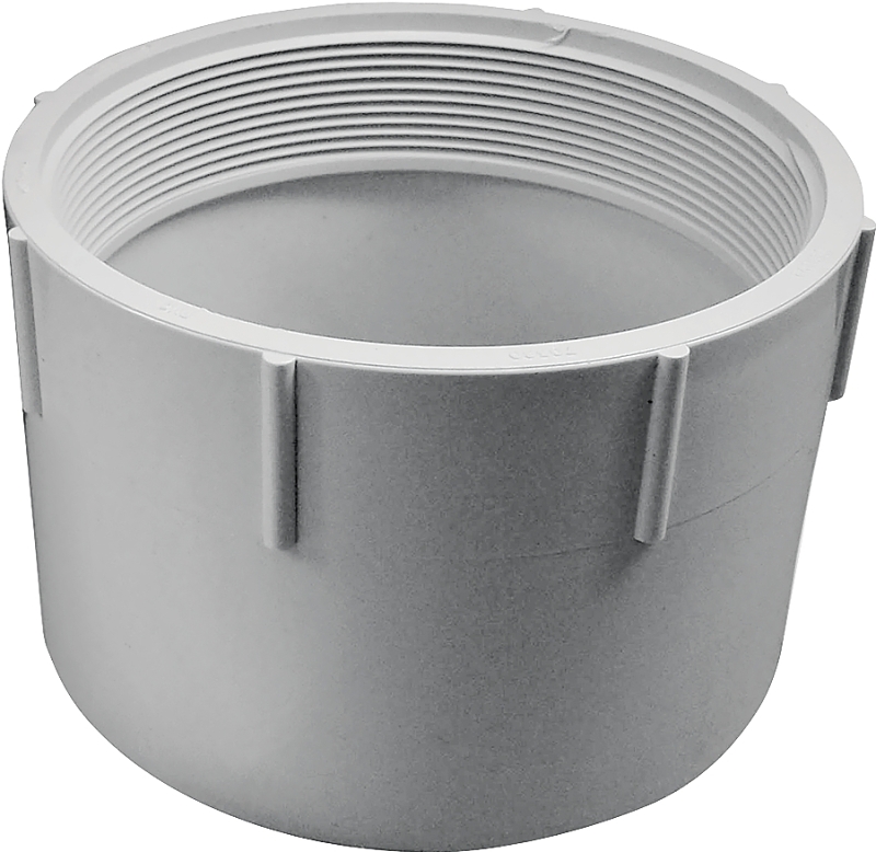 ADAPTER DWV FEM FIPXHUB 6 IN  