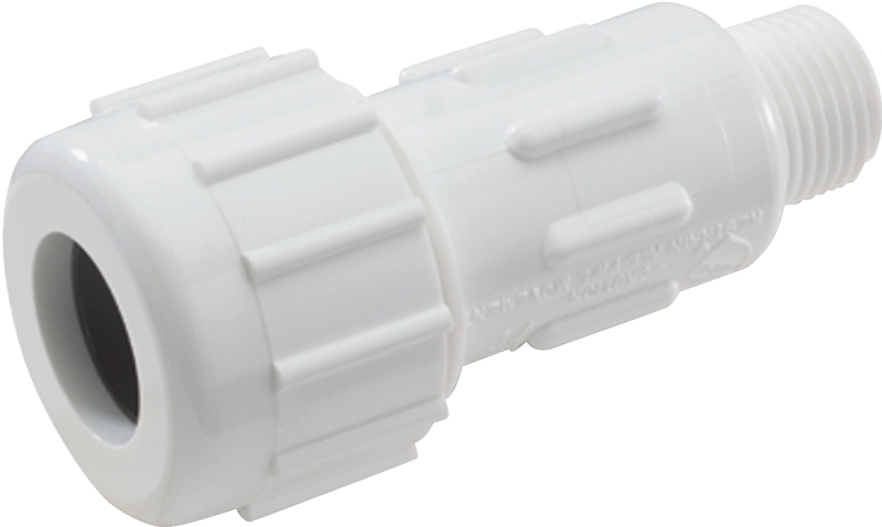 ADAPTER PVC COMPRESSION 3/4M  