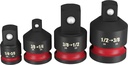 ADAPTER SET 1/4 - 1/2IN DRIVE 