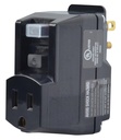 ADAPTER SURGE GFCI PLUG IN YEL