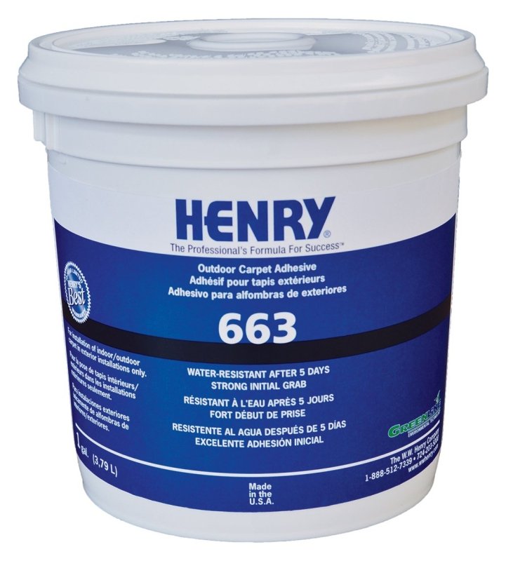 [1700814] ADHESIVE CARPET HENRY 663 GAL 