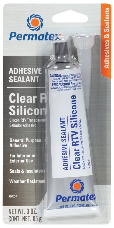 [1908896] ADHESIVE SILICONE CLEAR 3OZ   