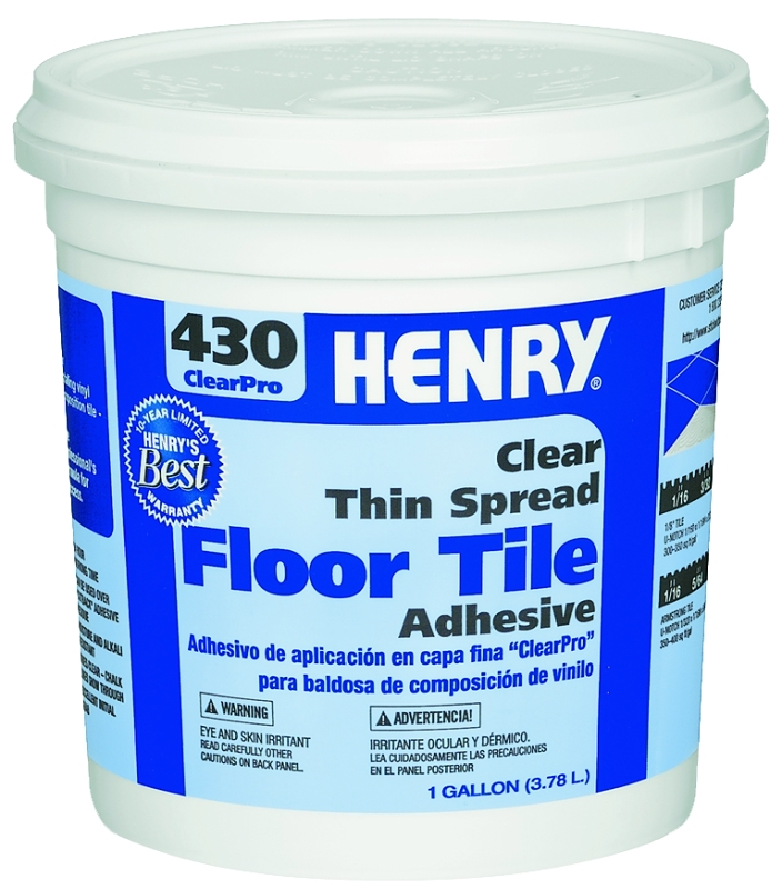 ADHESIVE VCT FLR HENRY 430 GAL