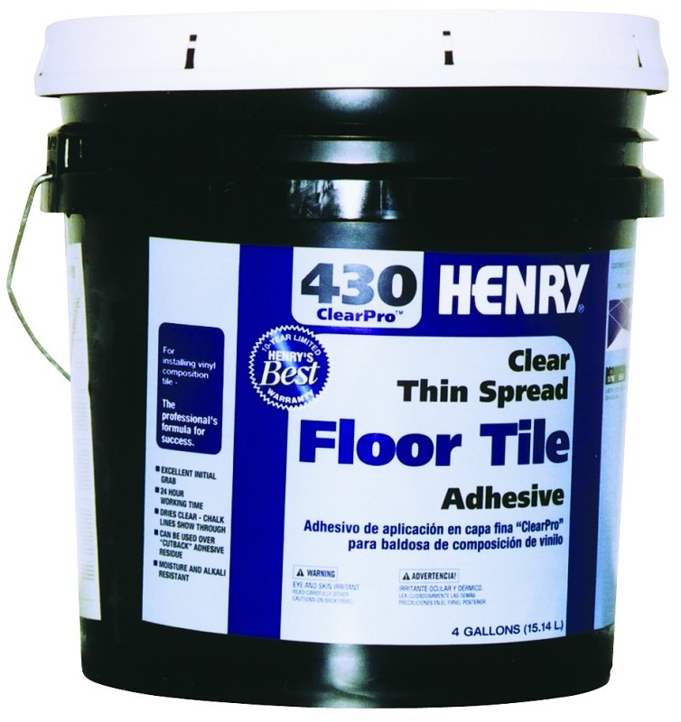 [4312344] ADHESVE VCT FLOOR HENRY 430 4G