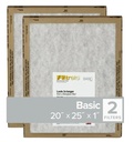 AIR FILTER 20X25X1MERV 2      