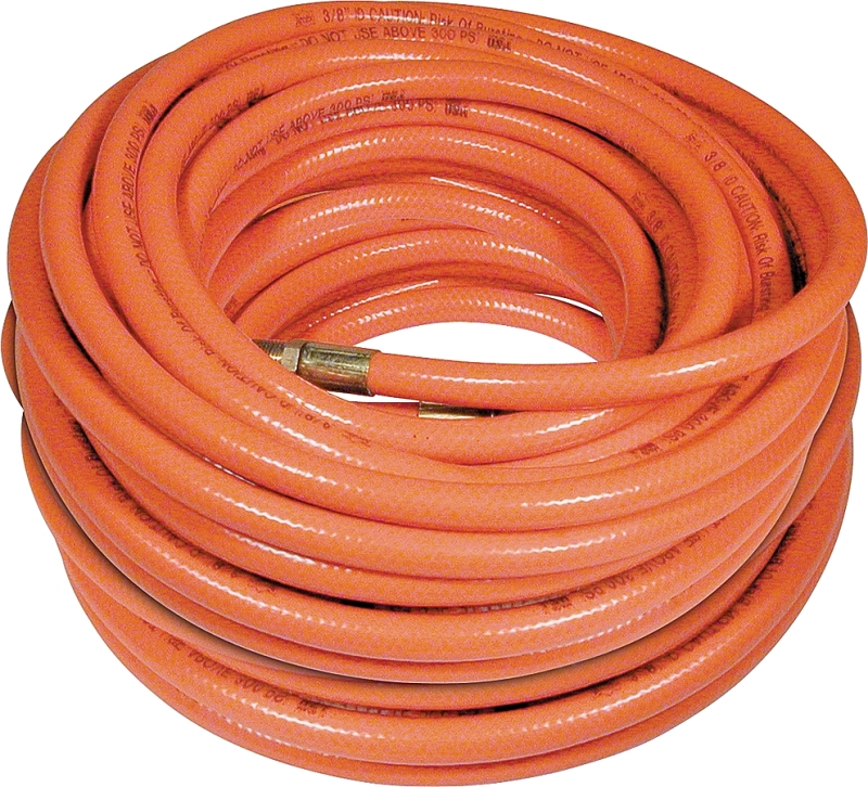 AIR HOSE 3/8"X100' ORANGE PVC 