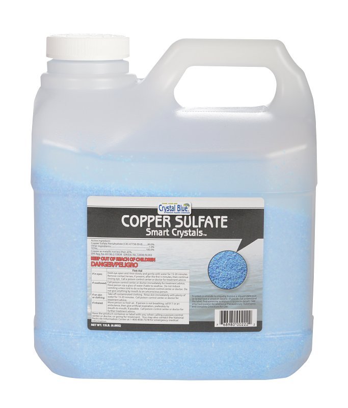 [2579720] ALGAECIDE SULFATE COPPER 15LB 