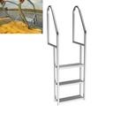 ALUMINUM DOCK LADDER QR 3-STEP