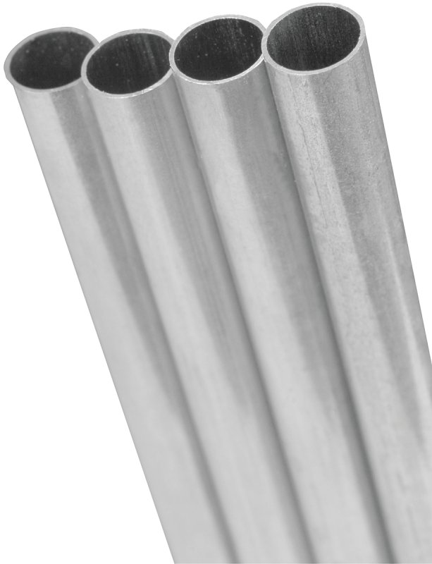ALUMINUM TUBE RND 7/32ODX12IN 