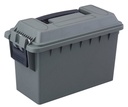 AMMO BOX PLASTIC .30CAL OD GRN